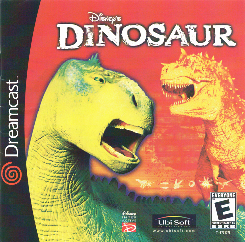 Disney's Dinosaur box art for Sega Dreamcast